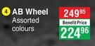 Dis-Chen Living Fit AB Wheel Assorted Colours