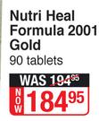 Nutri Heal Formula 2001 Gold 90 Tablets
