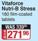 Vitaforce Nutri-B Stress 18 Film Coated Tablets