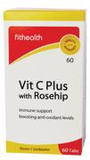Fithealth Vit C Plus With Rosehip 60 Tablets