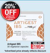 Artigest IBS 30 Vegetarian Capsules