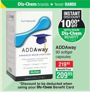 ADDAway 90 Softgel Capsules