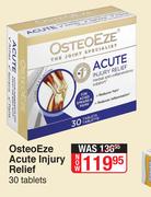 OsteoEze Acute Injuey Relief 30 Tablets