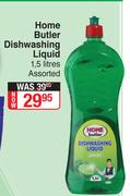 Home Butler Dishwashing Liquid Assorted-1.5L