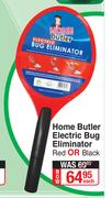 Home Butler Electric Bug Eliminator Red Or Black-Each