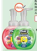Fozzi's Foaming Hand Wash Pump Assorted-250ml Each