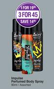 Impulse Perfumed Body Spray Assorted-90ml
