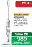 Stanley Black& Decker Steam Mop FSM1610-QS