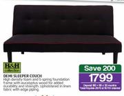 H&H Collection Demi Sleeper Couch