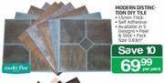 Multi Flor Modern Distinction Diy Tile-Per Pack