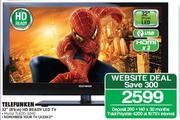 Telefunken 32" 81cm HD Ready LED TV TLED-32HD