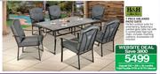 H&H Collection 7-Piece Orlando Patio Suite