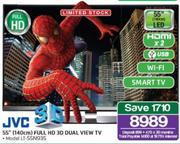 JVC 55"(140cm) Full HD 3D Dual View TV LT-55N935