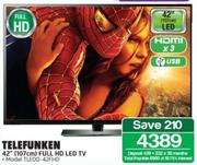 Telefunken 42"(107cm) Full HD LED TV TLEDD-42FHD