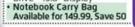 Notebook Carry Bag
