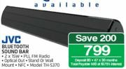 JVC Bluetooth Soundbar TH-S370