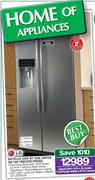 LG 506ltr Metallic Side-By-Side Water On-Tap Freezer Fridge GC-L207GLQV