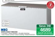 KIC 553ltr White Chest Freezer KCG570/1