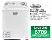 Whirlpool 10.5kg White Load Washing Machine 3SWTW4800YQ