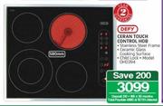 Defy Ceran Touch Control Hob DHD394