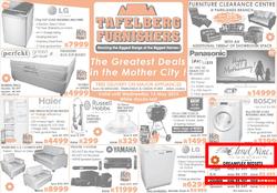 Tafelberg Furnishers : Great Deals (07 May - 13 May 2015), page 1