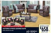  Victoria 4-Piece Lounge Suite
