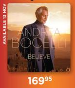 Andrea Bocelli Believe CD