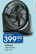 Safeway High Velocity Floor Fan-Each