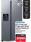 Samsung 617Ltr Frost Free Fridge With Water Dispenser and Ice Dispenser