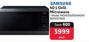 Samsung 40Ltr Grill Microwave