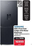 Samsung 459Ltr Frost Free Fridge With Water Dispenser