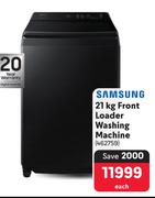 Samsung 21Kg Front Loader Washing Machine