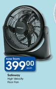 Safeway High Velocity Floor Fan-Each