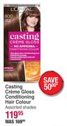 L'Oreal Casting Creme Gloss Conditioning Hair Colour Assorted Shades