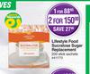 Lifestyle Food Surcralose Sugar Replacement-For 1