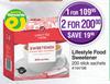 Lifestyle Food Sweetener 200 Stick Sachets-For 1