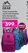 Travel Around The World With Outdoor Gear Backpacks-Each