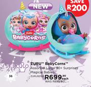 Zuru BabyCorns Assorted Large 30+ Surprise Magical Babies ZURU921G8-Each
