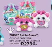 Zuru RainboCorns Assorted Puppycorn Bow Surprise 10+ Surprise ZURU9269SQ1-Each