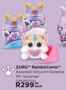 Zuru RainboCorns Assorted Kittycorn Surprise 10+ Surprise ZURU92104TQ2-Each