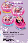 Zuru BabyCorns Assorted Small 15+ Surprise Magical Babies ZURU92107F-Each
