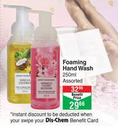 Nature's Nourishment Forming Hand Wash Assorted-250ml   