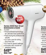 Philips 2100W Series 5000 Hair Dryer BHD500/00