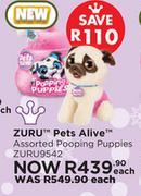 Zuru Pets Alive Assorted Pooping Puppies ZURU9542-Each