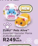 Zuru Pets Alive Assorted Hamster Mania ZURU9543GQ1-Each