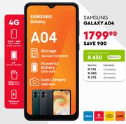 Samsung Galaxy A04 Smartphone