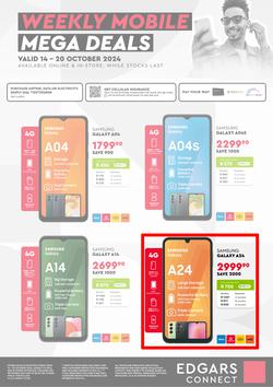 Edgars Connect : Weekly Mobile Mega Deals (14 October - 20 October 2024), page 1