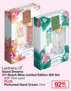 Lentheric I Love Island Dreams Or Beach Limited Edition Gift Set EDP 15ml Wand-Each