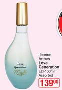 Jeanne Arthes Love Generation EDP Assorted-60ml