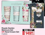 Baylis & Harding England Royale Garden Manicure Set Or Hand Cream Set 3 Piece-Each
